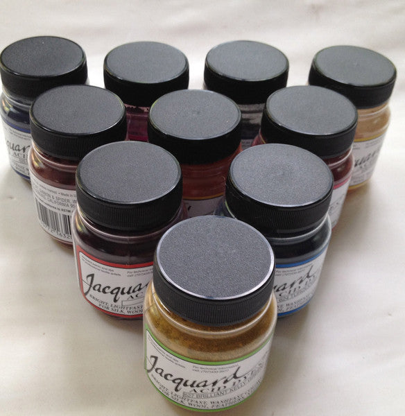Dyepot Weekly #450 - My First Look at the 8 New Jacquard Acid Dye Colors;  First impressions! 