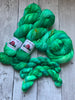 MALACHITE and CHRYSOCOLLA -  Handpainted/speckled  Multiple Yarn Weights  -  RTS