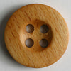 Natural Wood Button