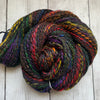 Batt Minis - 1.5 oz - Dark Rainbow Crush - Alpaca Merino Silks Sparkle