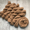 DK - Alma Park Exclusive Farm Yarn -  DK with Merino and Golden Tussah Silk 250 yds - Medium Fawn - "Sandy"