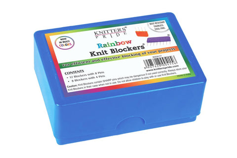 Knitters Pride Knit Blockers - Rainbow or White