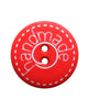 POLYAMIDE or WOOD BUTTON ROUND SHAPE ,"HANDMADE"-LABELING - 18MM