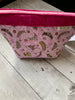Quilted Zippered Project Bag by Rose - PRINCESS CROWNS