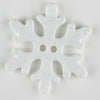 Snowflake button - 20 mm