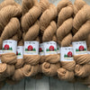 DK - Alma Park Exclusive Farm Yarn -  DK with Merino and Golden Tussah Silk 250 yds - Medium Fawn - "Sandy"