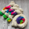 SOCK WEIGHT - "I CAN SEE CLEARLY NOW" -  HandPaint  - 463 yds 3.5 oz  RTS (012120)