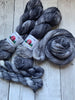 DARK GRANITE -  Handpainted/speckled  Multiple Yarn Weights  -  RTS