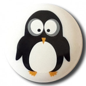 Penguin Themed button - 15 mm