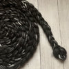 FARM ROVING - Baby Alpaca / Merino / Silk - Roving  (Baby Grade Alpaca) from CHASE - Black