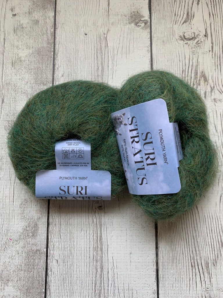 Plymouth Yarn - SURI STRATUS - Lace weight (17 Olive)