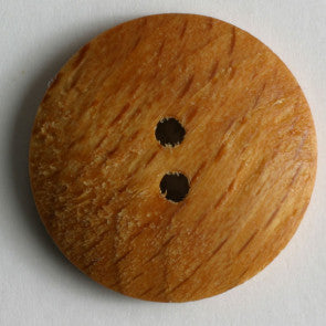 Natural Wood Button