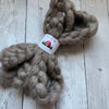 Coopworth Wool Roving   - 4 oz - grey