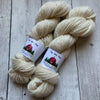 Worsted - Farm Yarn -  Kid Mohair/Wool  200 yds - white