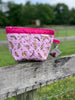 Quilted Zippered Project Bag by Rose - PRINCESS CROWNS