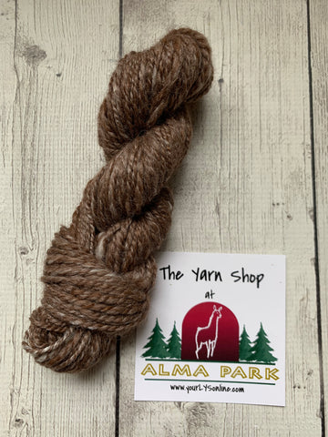 Worsted - Hand Spun Mini Skein Alpaca Silk Merino - 55 yds   1.3 oz - (2023-102)