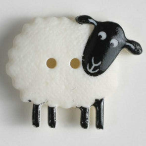 Sheep Themed button - 23 mm