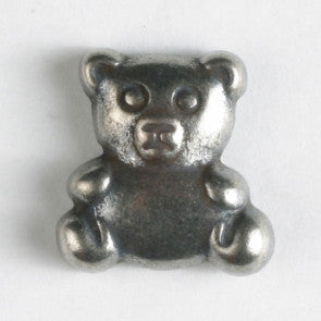 Teddy Bear Themed button - Metal - 18 mm
