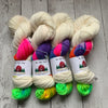 SOCK WEIGHT - "I CAN SEE CLEARLY NOW" -  HandPaint  - 463 yds 3.5 oz  RTS (012120)