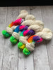 SOCK WEIGHT - "I CAN SEE CLEARLY NOW" -  HandPaint  - 463 yds 3.5 oz  RTS (012120)