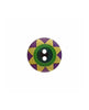 BUTTON “STAR FLOWER”, POLYAMIDE ROUND SHAPE  - 20MM