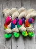 SOCK WEIGHT - "I CAN SEE CLEARLY NOW" -  HandPaint  - 463 yds 3.5 oz  RTS (012120)
