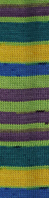 CASCADE Heritage Prints Sock Yarn Self Striping - 76 Tropical Stripe