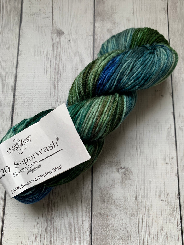 CASCADE 220 Superwash Merino Hand Paints (Worsted) - 1003 - Mythical Forest