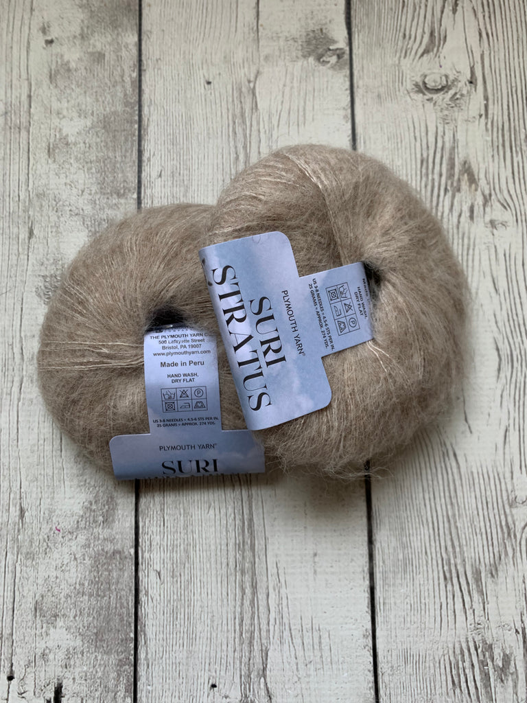 Plymouth Yarn - SURI STRATUS - Lace weight (14 Taupe)