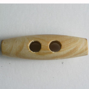 Toggle wood  button  - 32 mm