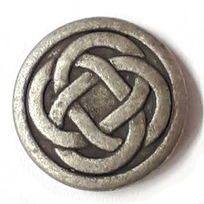 Celtic Knot button - Metal - 23 mm