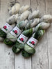 Birch Dressed in Moss™  Speckled Hand Paint - Multiple Yarn Weights  - RTS