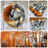 BIRCH DRESSED IN AUTUMN™ -  Hand Painted/Speckled - Multiple Yarn Weights  -  RTS