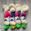SOCK WEIGHT - "I CAN SEE CLEARLY NOW" -  HandPaint  - 463 yds 3.5 oz  RTS (012120)