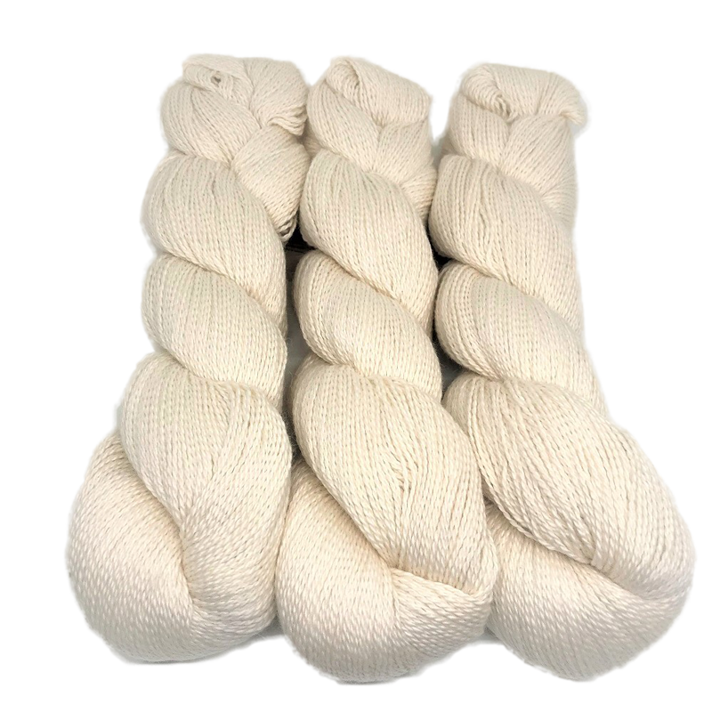 Illimani SABRI - Organic Cotton / Baby Alpaca - 81 - BONE (Sock Weight)