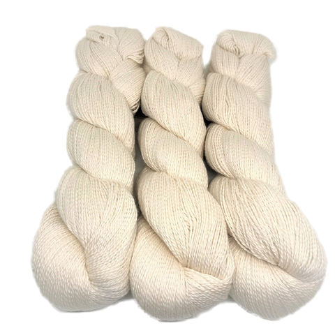 Illimani SABRI - Organic Cotton / Baby Alpaca - 81 - BONE (Sock Weight)