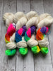 SOCK WEIGHT - "I CAN SEE CLEARLY NOW" -  HandPaint  - 463 yds 3.5 oz  RTS (012120)