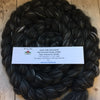 FARM ROVING - Baby Alpaca / Merino / Silk - Roving  (Baby Grade Alpaca) from CHASE - Black/Steel Grey