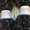 FARM ROVING - Baby Alpaca / Merino / Silk - Roving  (Baby Grade Alpaca) from CHASE - Black/Steel Grey