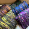 Batt Minis - 1.5 oz - Dark Rainbow Crush - Alpaca Merino Silks Sparkle