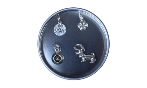 Pewter Stitch Markers - Dog Collection
