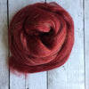 Merino/Sparkle Top 70/30 "FIRE RUBY" 2 or 4 oz