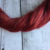 Merino/Sparkle Top 70/30 "FIRE RUBY" 2 or 4 oz