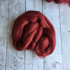 Merino/Sparkle Top 70/30 "FIRE RUBY" 2 or 4 oz