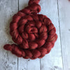 Merino/Sparkle Top 70/30 "FIRE RUBY" 2 or 4 oz