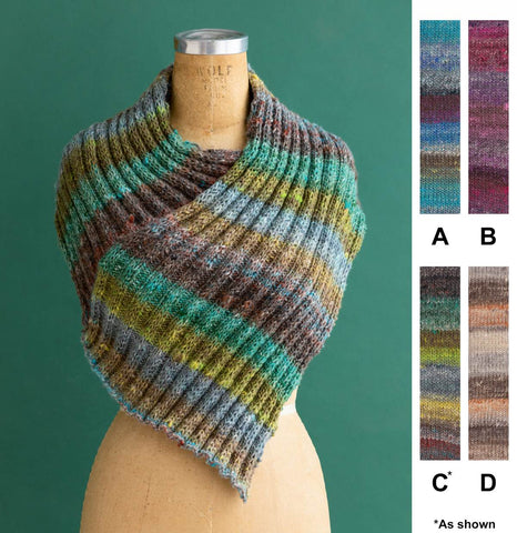 Veronika Cowl in Noro's Miyabi KIT