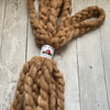 FARM ROVING - Alpaca / Merino / Silk - Roving from Champion SEBASTIAN - FAWN