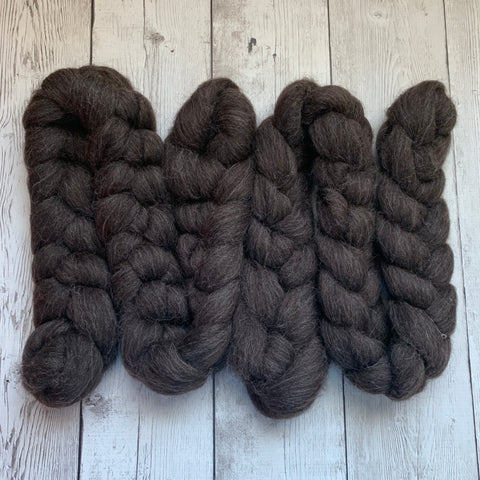 Zwartbles Wool Top - 4 ounces