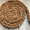 FARM ROVING - Alpaca / Merino / Silk - Roving from Champion SEBASTIAN - FAWN