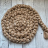 FARM ROVING - Baby Alpaca / Merino / Silk - Roving  (Baby Grade Alpaca) from ROMEO - Fawn